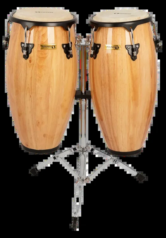 Mano Percussion MP1601NA 10/11 Inch Congas Vellum Natural
