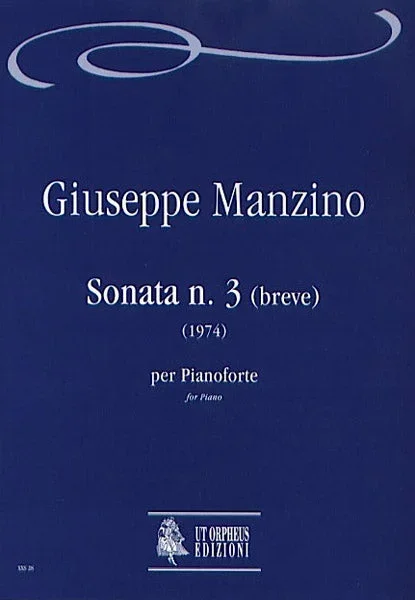 Manzino: Piano Sonta No. 3