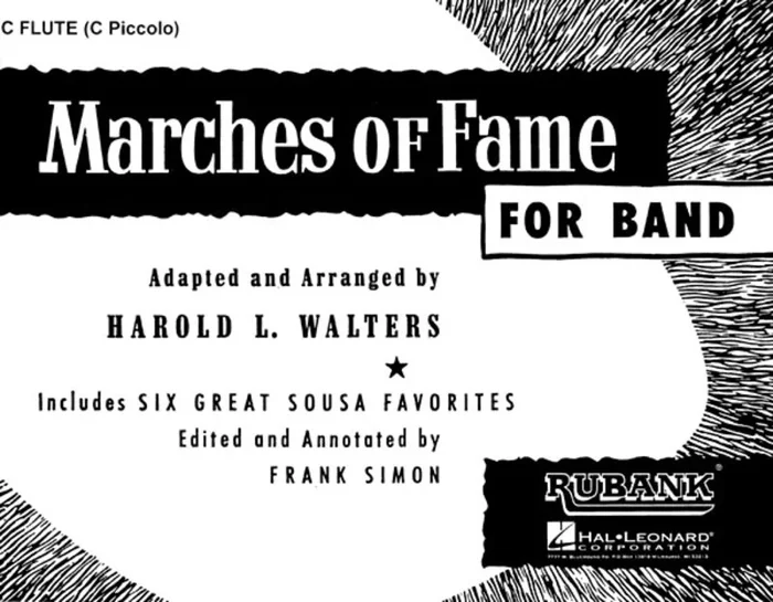 Marches Of Fame For Band 2nd French Horn (Softcover Book)