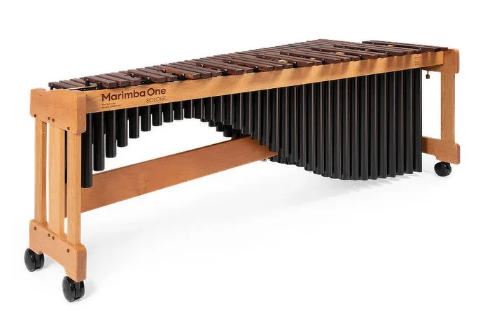 Marimba One 9906 Soloist 5 Octave Basso Bravo Resonators Marimba (Premium Keyboard)