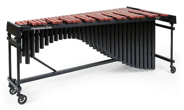 Marimba One E8201 M1 Educational 4.3 Octave Traditional Padauk Marimba Keyboard w/ Classic Resonators