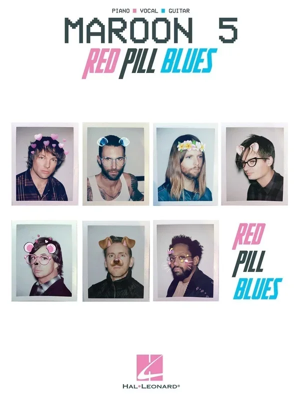 Maroon 5 – Red Pill Blues PVG (Softcover Book)