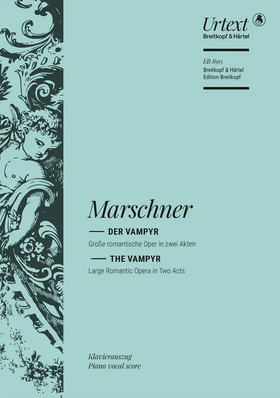 Marschner – The Vampire Vocal Score (Softcover Book)