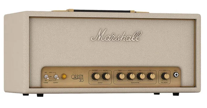 Marshall Origin 20H 20w Guitar Head Ltd Ed Cream