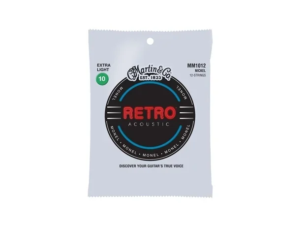 Martin Strings : Martin Retro Strings 12-string Monel 10-47