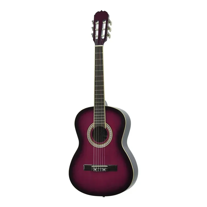 Martinez ‘Slim Jim’ Full Size Beginner Slim Neck Classical Guitar (Plumburst)