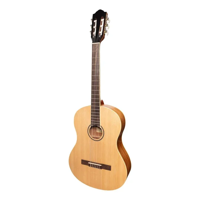 Martinez ‘Slim Jim’ Full Size Student Classical Guitar with Built In Tuner (Spruce/Rosewood)
