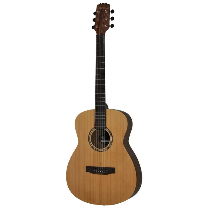 Martinez ’25 Series’ Spruce Top Acoustic-Electric Small Body Guitar (Natural Satin)