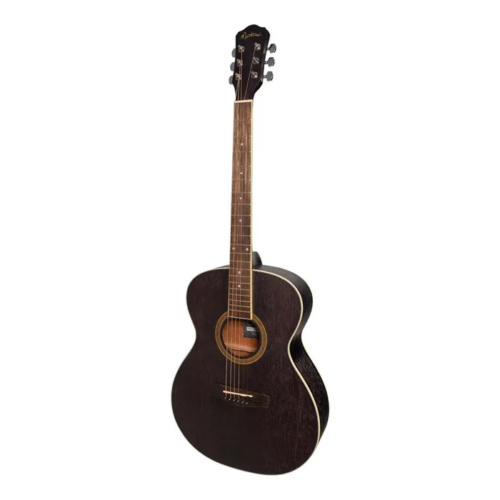 Martinez ’41 Series’ Folk Size Acoustic Guitar (Black)