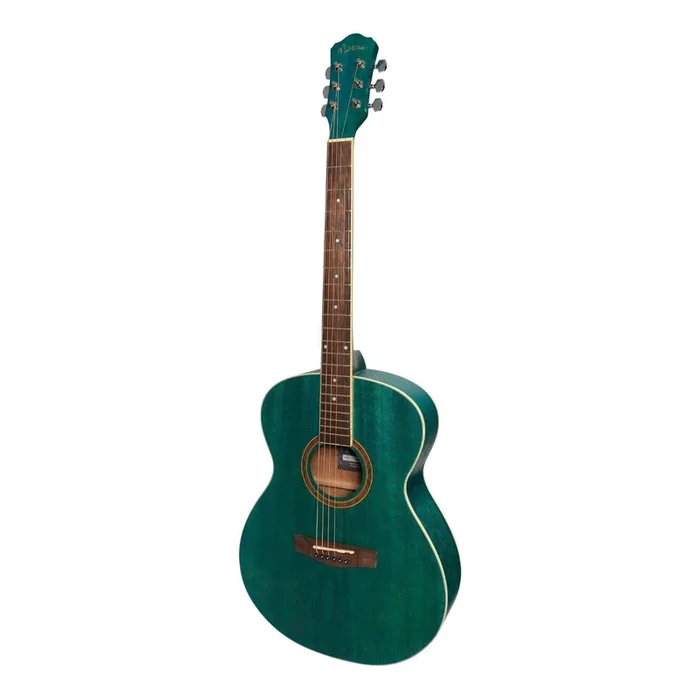 Martinez ’41 Series’ Folk Size Acoustic Guitar (Teal Green)