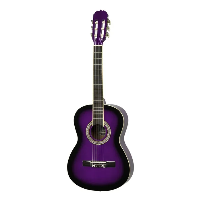 Martinez Full Size Beginner Classical Guitar (Purpleburst)