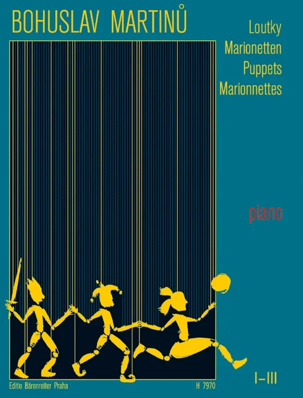 Martinu : Marionetten (Marionnettes): Short Pieces for Piano – Book 1-3