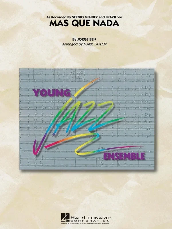 Mas Que Nada Junior Ensemble 3 (Music Score/Parts)
