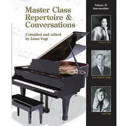 Master Class Repertoire and Conversations Volume 4 – Piano