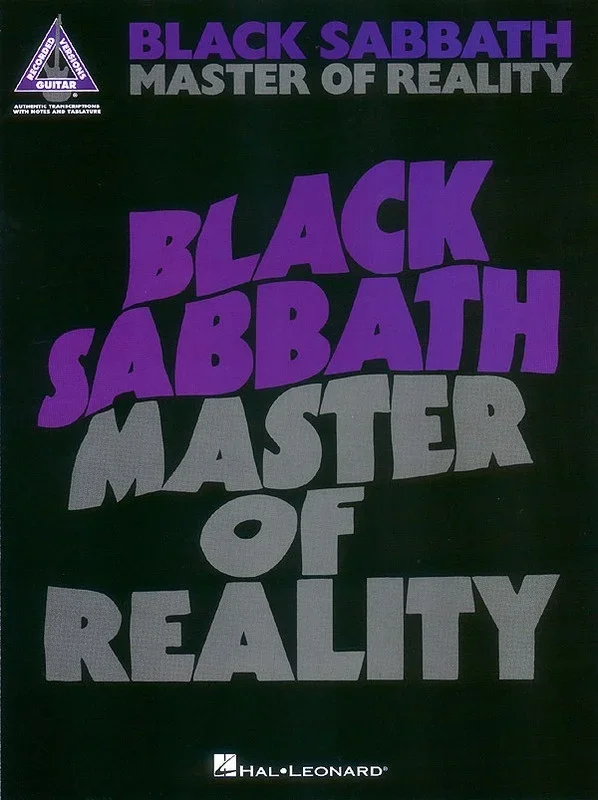 Master Of Reality TAB Guitar Rec Ver (Softcover Book)