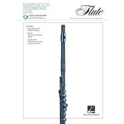 Master Solos: Intermediate Level – Flute and Piano
