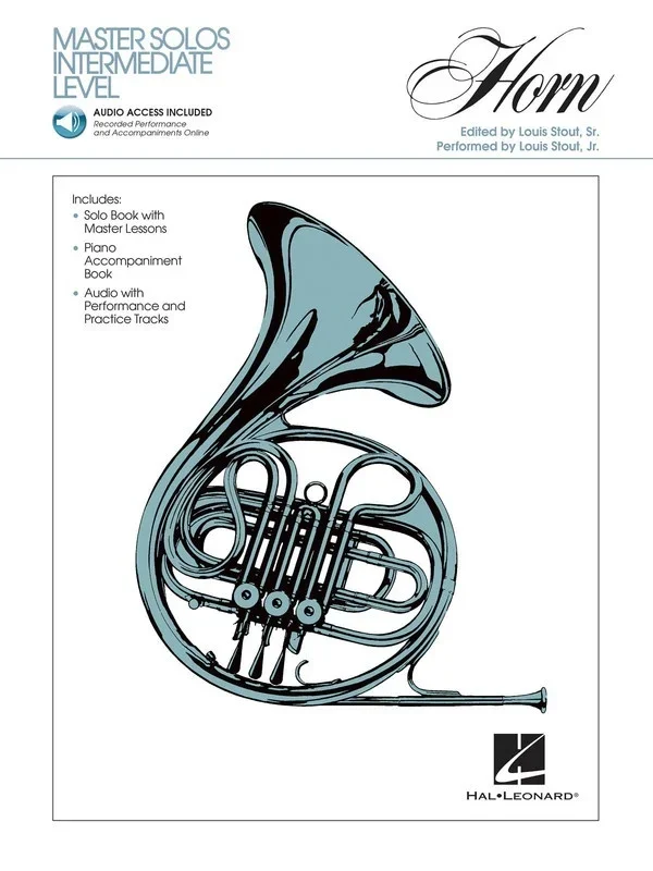 Master Solos Intermediate Level French Horn Book/CD (Softcover Book/CD)