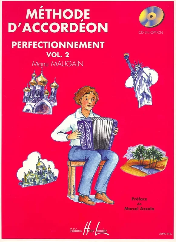 Maugain: Méthode d’accordéon – Volume 2 (Perfectionnement)