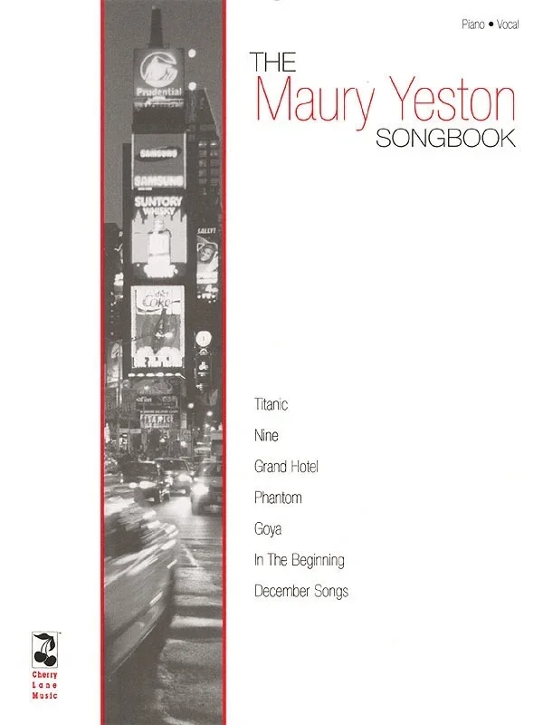 Maury Yeston Songbook (Softcover Book)