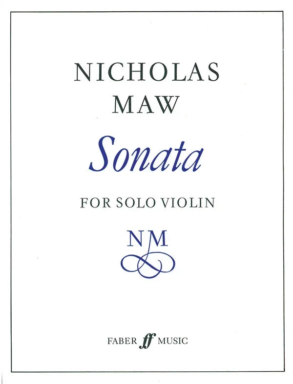 Maw: Sonata for Solo Violin