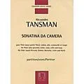 Max Eschig Sonatina da camera (Score) Editions Durand Series Composed by Alexandre Tansman Standard