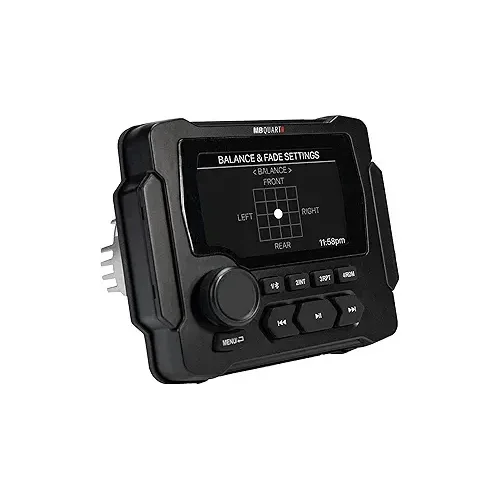 MB Quart GMR-LED Source Unit, Bluetooth, USB, Marine Grade, Waterproof, Media Player