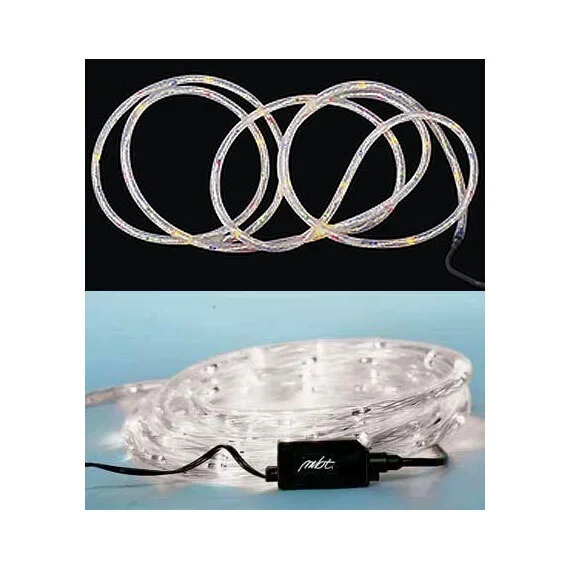 MBT Lighting IRL20 Ice Rope Light with Multi-Colour Pattern Lighting & Controller – 20ft