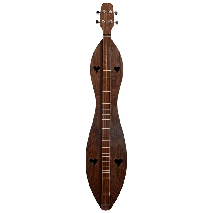 McSpadden 4FHWW Walnut Lap Dulcimer & Gigbag