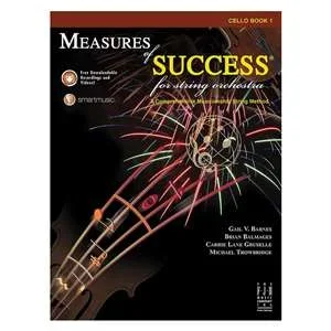 Measures of Success – Cello Book 1 with Downloadable Content