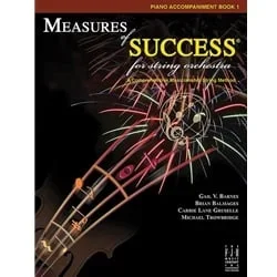 Measures of Success for String Orchestra, Book 1 – Piano Accompaniment