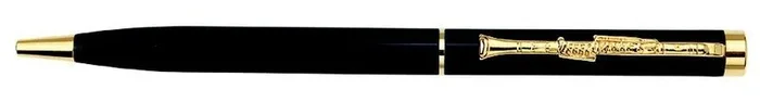 Mechanical Pen With Clarinet Clip Black Boxed