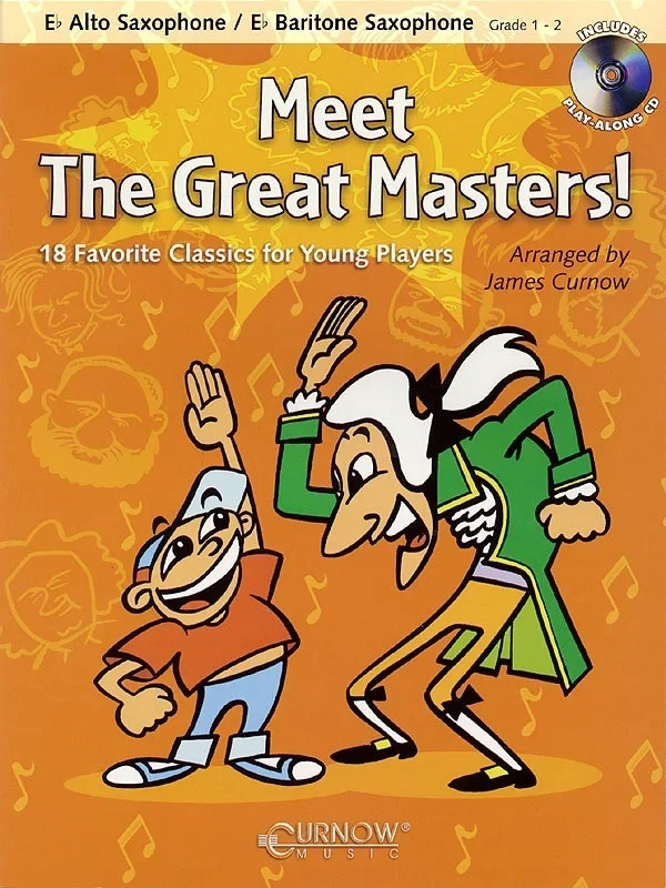 Meet The Great Masters A/Sax And B/Sax Book/CD (Softcover Book/CD)