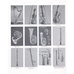 Meet the Instruments Mini Black & White Prints