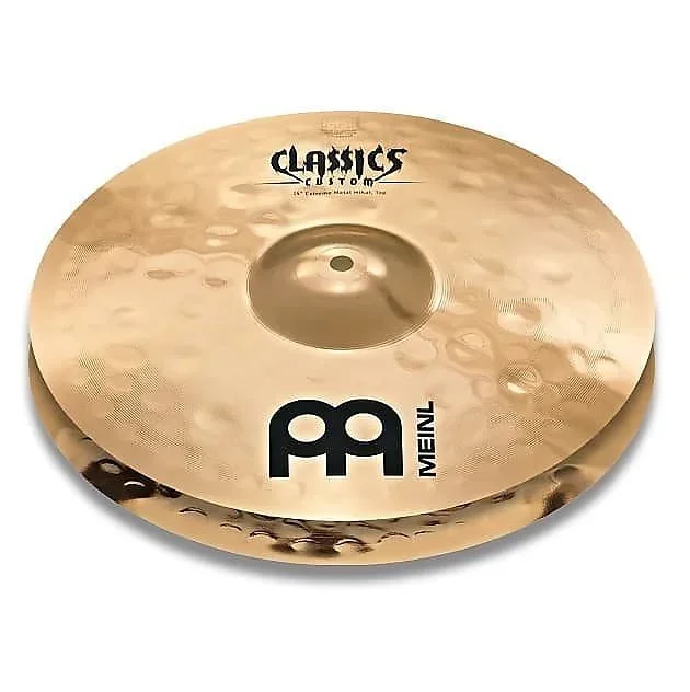 Meinl 14 ” Classics Custom Extreme Metal Hi-Hat (Pair) CC14EMH-B