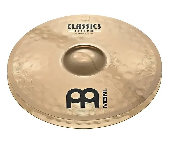 Meinl 15 ” Classics Custom Brilliant Medium Hi-Hat (Pair) CC15MH-B