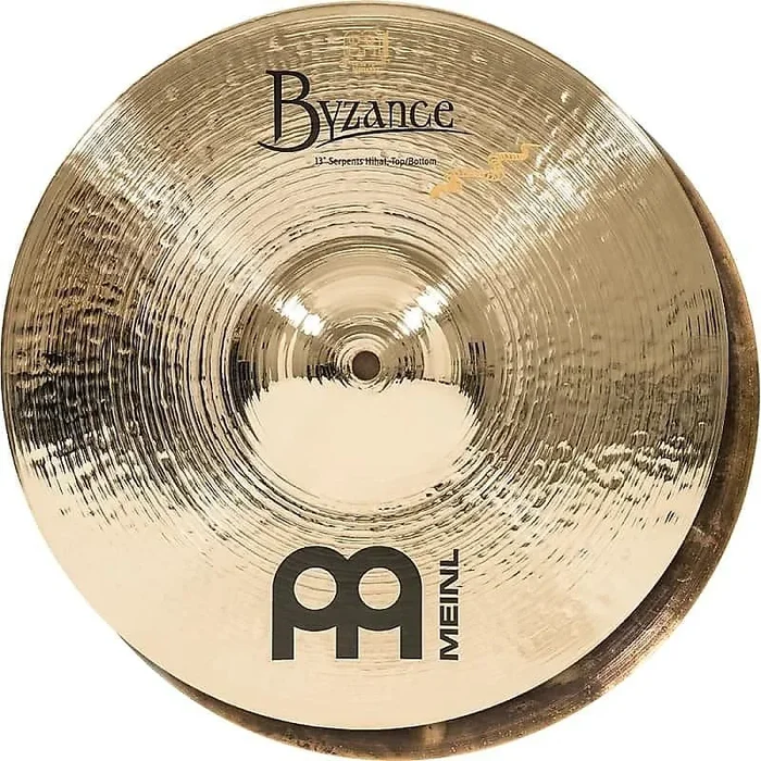 Meinl Byzance Brilliant B13SH-B 13 ” Serpents Hi Hats, pair