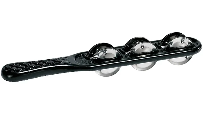 MEINL PERCUSSN HJS1BK Headliner Jingle Stick, Black, Stainless Steel Jingles