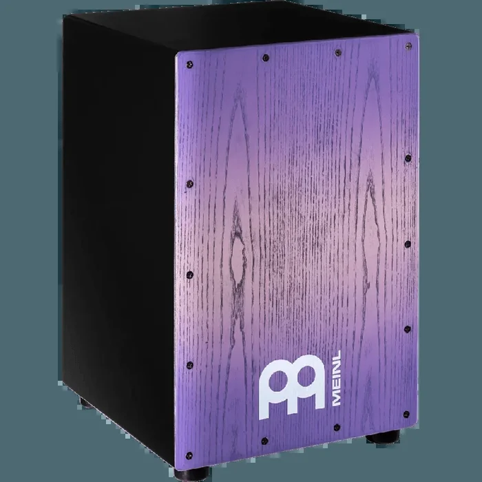 MEINL PERCUSSN MCAJ100BKLPF Headliner Series Snare Cajon (Lilac Purple Fade)