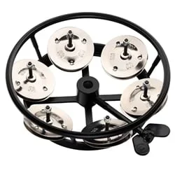 Meinl THH1BK 5″ Hi Hat Tambourine – Steel Jingles