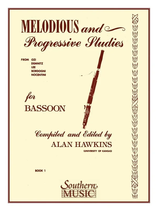 Melodious And Progressive Studies Book 1 Bassoon