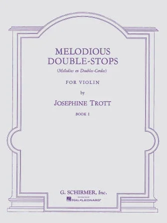 Melodious Double Stops for Violin – Book 1