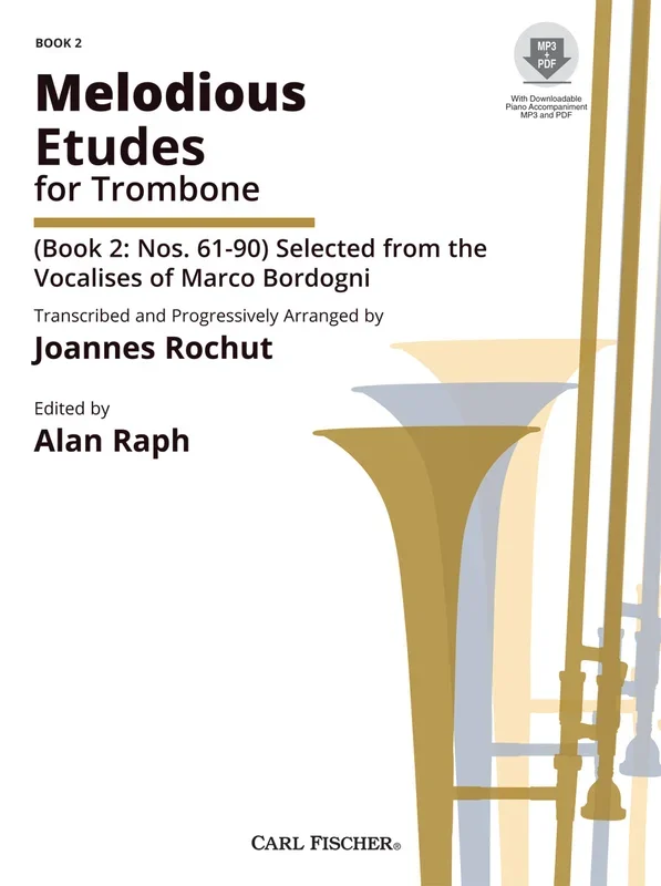 Melodious Etudes for Trombone – Book 2 (Nos. 61 – 90)