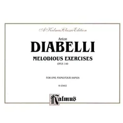 Melodious Exercises, Op. 149 – 1 Piano 4 Hands
