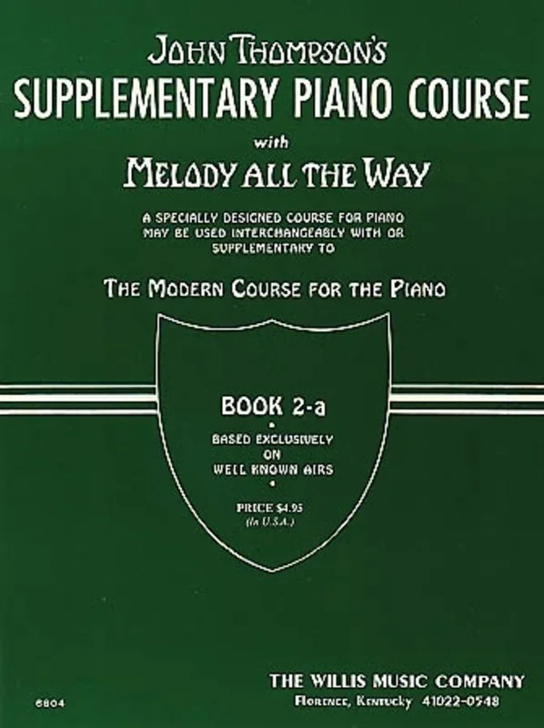 Melody All The Way – Book 2A (Softcover Book)
