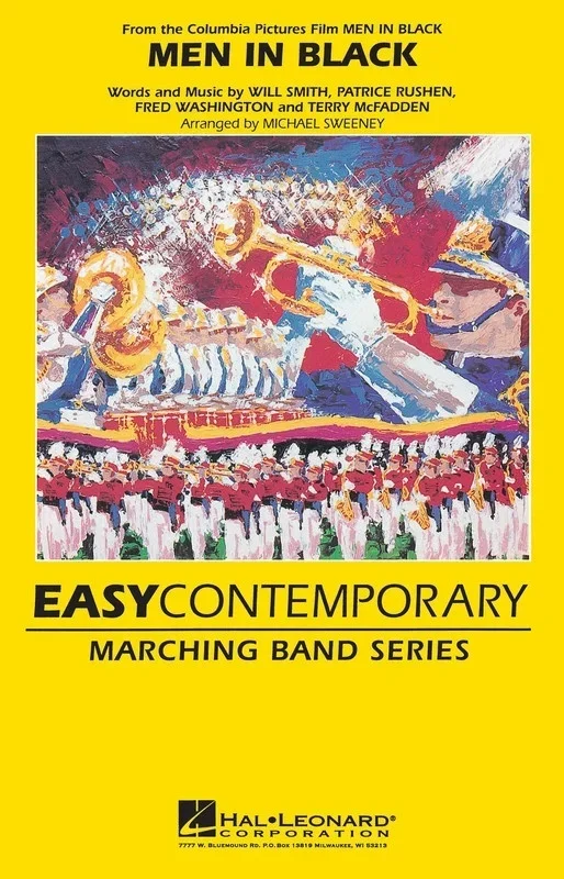 Men In Black Marching Band 2-3 Score/Parts (Pod) (Music Score/Parts)