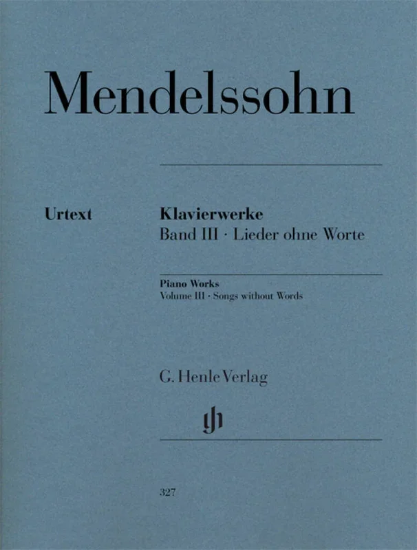 Mendelssohn: Piano Works – Volume III: Songs without Words
