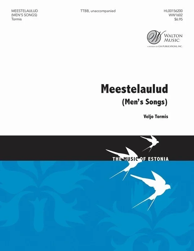 Mens Songs (Meestelaulud) TTBB A Cappella