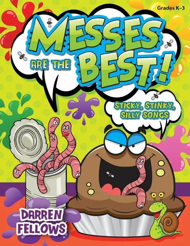 Messes Are The Best! Book/CD