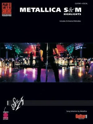 Metallica – S&M Highlights Guitar/Vocal