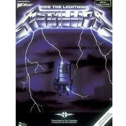 Metallica: Ride the Lightning – Guitar TAB Songbook